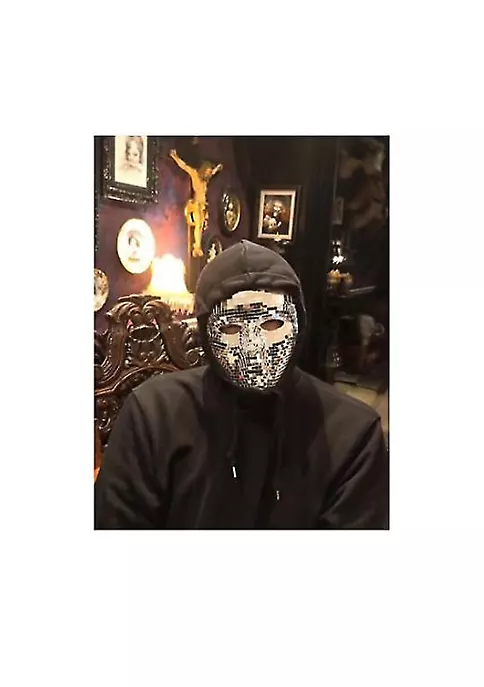 YAOQIANSHU Disco Ball Glitter Face Mask Festival Masquerade Headgear For Bar Party Holiday Decoration 6 YAOQIANSHU Disco Ball Glitter Face Mask Festival Masquerade Headgear For Bar Party Holiday Decoration - Image 4