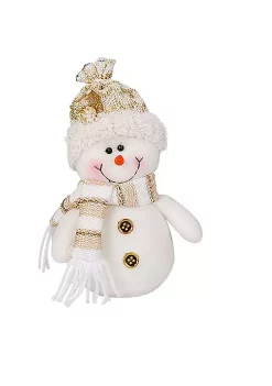 YAOQIANSHU Christmas Snowman Decor Dolls, Indoor Home Decoration Xmas Party Gift (Snowman)