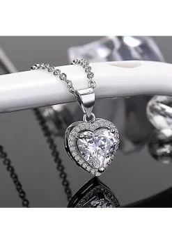 YAOQIANSHU Heart Pendant Necklaces For Couple Love Heart Pendant Birthday Anniversary Jewelry Gift -Urban Originals™ Shop Belk 1016