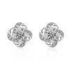 YAOQIANSHU Women's Stud Earrings (Silver) -Urban Originals™ Shop Belk 1034