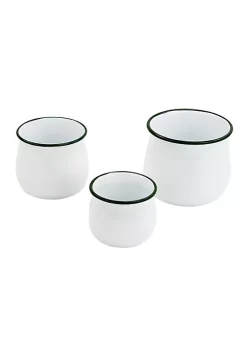 Cheung's Gilad Creative Decorative Lemon Themed Metal Jars Set of 3 -Urban Originals™ Shop Belk 110