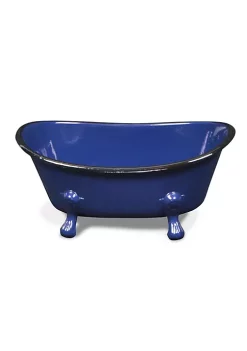 Cheung's Navy Blue Metal Bathtub Decor With Hand Crafted Design -Urban Originals™ Shop Belk 186