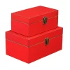 Cheung's Home Indoor Decorative Simple Wooden Treasure Box - Set of 2, Red 2 Cheung's Home Indoor Decorative Simple Wooden Treasure Box - Set of 2, Red -Urban Originals™ Shop Belk 287