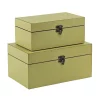 Cheung's Home Indoor Decorative Storage Boxes, Green Finished - Set of 2 -Urban Originals™ Shop Belk 303