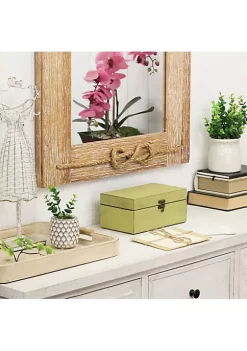 Cheung's Home Indoor Decorative Storage Boxes, Green Finished - Set of 2 -Urban Originals™ Shop Belk 305