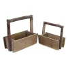Cheung's Set Of 2 Wooden Storage With Wooden Handle -Urban Originals™ Shop Belk 318
