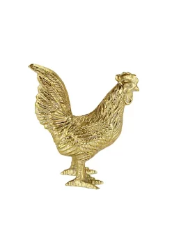 Cheung's Roven Handmade Cast Iron Rooster Animal Figurine Decor - Gold -Urban Originals™ Shop Belk 326