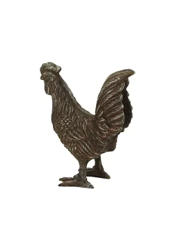Cheung's Roven Handmade Cast Iron Rooster Animal Figurine Decor - Gray -Urban Originals™ Shop Belk 334