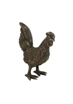 Cheung's Roven Handmade Cast Iron Rooster Animal Figurine Decor - Gray -Urban Originals™ Shop Belk 335