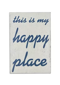 Cheung's Home Indoor Decorative Wall Art - "This is my Happy Place" 9 Cheung's Home Indoor Decorative Wall Art - "This is my Happy Place" -Urban Originals™ Shop Belk 360