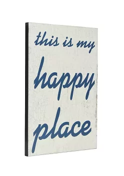 Cheung's Home Indoor Decorative Wall Art - "This is my Happy Place" 11 Cheung's Home Indoor Decorative Wall Art - "This is my Happy Place" -Urban Originals™ Shop Belk 362