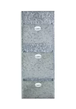 Cheung's Home Decorative Indoor Gift Vintage Letter Storage Rack Galvanized Metal Mail Wall Storage -Urban Originals™ Shop Belk 377