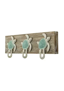 Cheung's Coralia Decorative Wall Mounted Sea Turtle Coat Hanger - 3 Hooks -Urban Originals™ Shop Belk 383