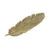 Cheung's Modern Heavy Duty Cast Iron Feather Table Decor - Gold -Urban Originals™ Shop Belk 392