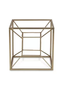 Cheung's Home Indoor Decorative Metal Tesseract Shaped Table Decor - Large -Urban Originals™ Shop Belk 405