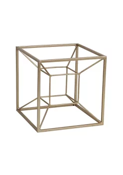Cheung's Home Indoor Decorative Metal Tesseract Shaped Table Decor - Large -Urban Originals™ Shop Belk 406