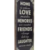 Cheung's Home Indoor Decorative Wall Art Inscribed "Home is where Loves resides" -Urban Originals™ Shop Belk 423