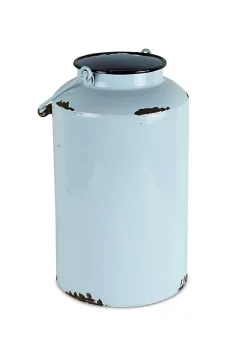 Cheung's Home Indoor Decorative Lacquered Blue Jug with Handle - Large -Urban Originals™ Shop Belk 431