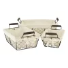 Cheung's Set Of 3 Rectangular Lined Wire Tray With 2 Ears 1 Cheung's Set Of 3 Rectangular Lined Wire Tray With 2 Ears -Urban Originals™ Shop Belk 466