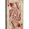 Cheung's Queen Of Hearts Wooden Wall Decor Distressed White