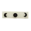 Cheung's Kalends Black Decorative Wall Mounted Moon Phase Hook Coat Hanger - 5 Hooks -Urban Originals™ Shop Belk 488