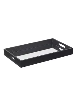 Cheung's Black Raised Bubble Tray With Bevelled Mirror -Urban Originals™ Shop Belk 503