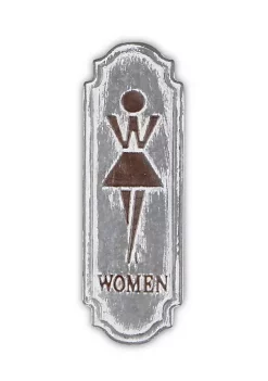 Cheung's Home Indoor Decorative Rustic Womens Room Placard -Urban Originals™ Shop Belk 530