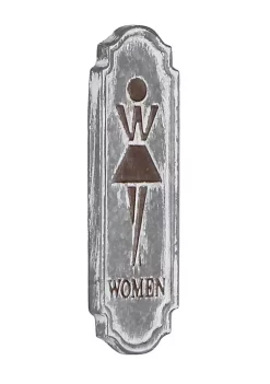 Cheung's Home Indoor Decorative Rustic Womens Room Placard -Urban Originals™ Shop Belk 532