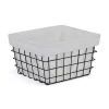 Cheung's Lined Metal Wire Rectangular Storage 2 Cheung's Lined Metal Wire Rectangular Storage -Urban Originals™ Shop Belk 533