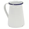 Cheung's Lacquered White Jug With Blue Rim Decor -Urban Originals™ Shop Belk 546