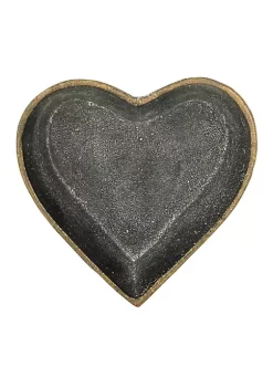 Cheung's Modern Heavy Duty Cast Iron Black Finish Table Decor - Hearts -Urban Originals™ Shop Belk 572