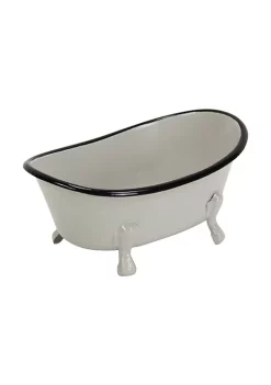 Cheung's Gray Metal Bathtub Decor With Hand Crafted Design -Urban Originals™ Shop Belk 582