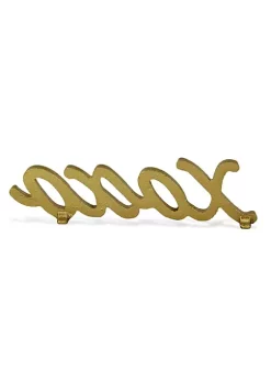 Cheung's Cast Iron Gold Finish Table Decor - Xoxo -Urban Originals™ Shop Belk 595