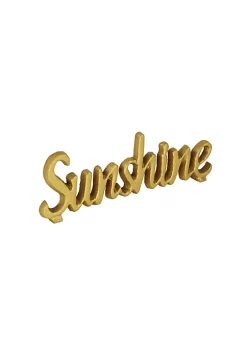 Cheung's Cast Iron Hand Crafted Design Sunshine Table Decor - Gold -Urban Originals™ Shop Belk 605