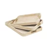 Cheung's Set Of 3 Curved White Wood Trays -Urban Originals™ Shop Belk 631