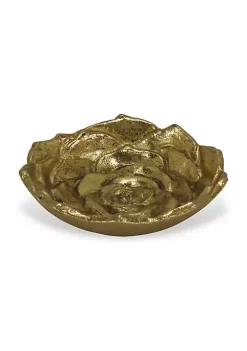 Cheung's Home Accent Cast Iron Lotus Table Decor - Gold - Small -Urban Originals™ Shop Belk 673