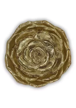 Cheung's Home Accent Cast Iron Lotus Table Decor - Gold - Small -Urban Originals™ Shop Belk 674