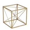 Cheung's Large Decorative Golden Cube With Abstract Center Design -Urban Originals™ Shop Belk 686