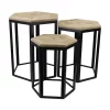 Cheung's Home Indoor Decorative Wood and Metal Nesting table, Set of 3 -Urban Originals™ Shop Belk 76