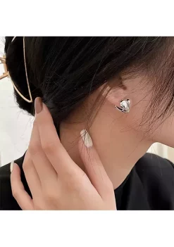 YAOQIANSHU Hypoallergenic 925 Sterling Silver Stud Earrings Dainty Simple Heart Earrings for Women Girls (Small) 8 YAOQIANSHU Hypoallergenic 925 Sterling Silver Stud Earrings Dainty Simple Heart Earrings for Women Girls (Small) -Urban Originals™ Shop Belk 824