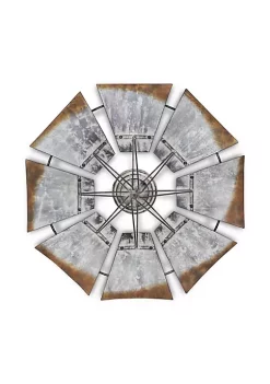 Cheung's Modern Hand Crafted Design Metal Windmill Wall Decor -Urban Originals™ Shop Belk 85