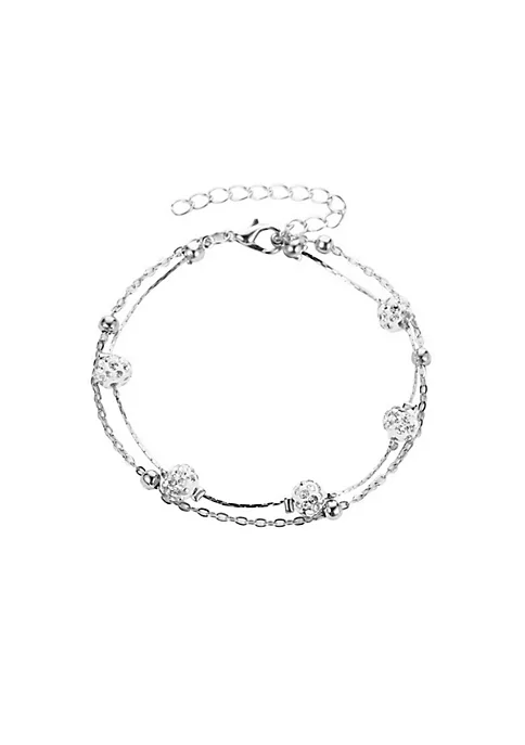 YAOQIANSHU Women's Sterling Silver Anklet, Dainty Adjustable Anklets (Silver) 5 YAOQIANSHU Women's Sterling Silver Anklet, Dainty Adjustable Anklets (Silver) - Image 3