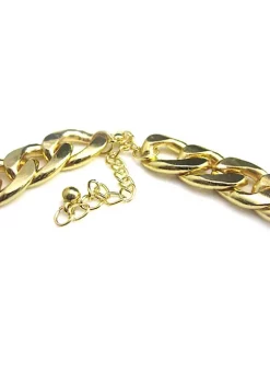 YAOQIANSHU Women's Basketball Wives Style Gold Lion Heads Necklace Hip Hop Statement Chunky Chain (Golden) -Urban Originals™ Shop Belk 904