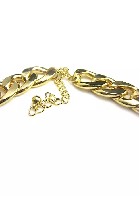 YAOQIANSHU Women's Basketball Wives Style Gold Lion Heads Necklace Hip Hop Statement Chunky Chain (Silver) 5 YAOQIANSHU Women's Basketball Wives Style Gold Lion Heads Necklace Hip Hop Statement Chunky Chain (Silver) - Image 3