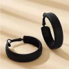 YAOQIANSHU Matte Geometric Round Circle Hoop Earring for Women Girl Teen Retro Fluorescent Color Statement Earring Wedding Holiday Christmas Party Holiday Jewelry (Black) 1 YAOQIANSHU Matte Geometric Round Circle Hoop Earring for Women Girl Teen Retro Fluorescent Color Statement Earring Wedding Holiday Christmas Party Holiday Jewelry (Black) -Urban Originals™ Shop Belk 940
