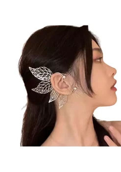 YAOQIANSHU Elf Ears Stud Jacket Earrings Women Ear Jewelry 1 Pair (Gold) -Urban Originals™ Shop Belk 953