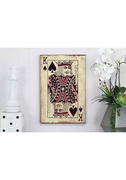 Cheung's King Of Spades Wooden Wall Decor -Urban Originals™ Shop Belk 98